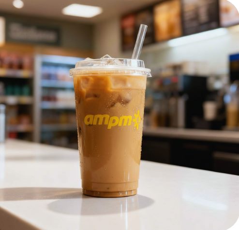 Café gelado AmPm