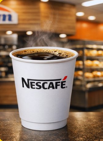 Copo de café Nescafé